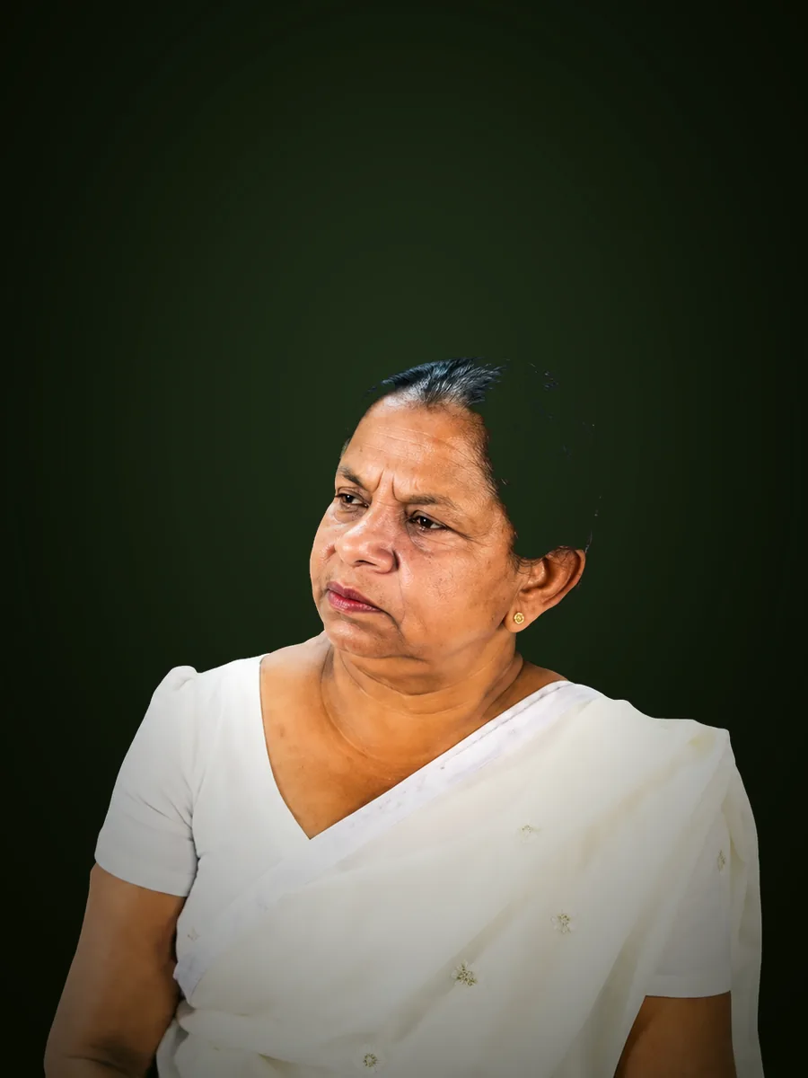 Portrait of the traditional physician of Siri Suwa Arana